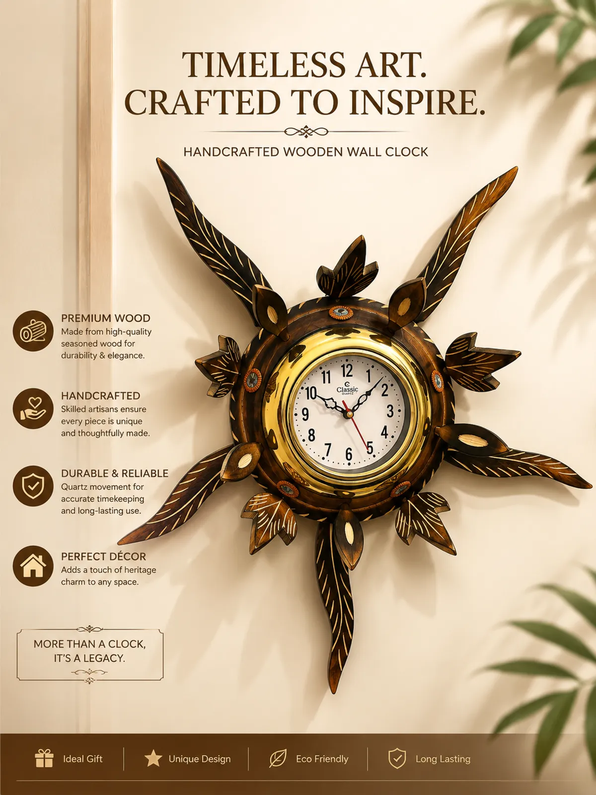 Sun-Style Round Wall Clock — Handmade_Sun_Style_Wooden_Round_Wall_Clock_For_Living_Room___Decorative_Sunburst_Clock_With_Brass_Accents_BW3B5R1CUH_2026-08-06_3.webp
