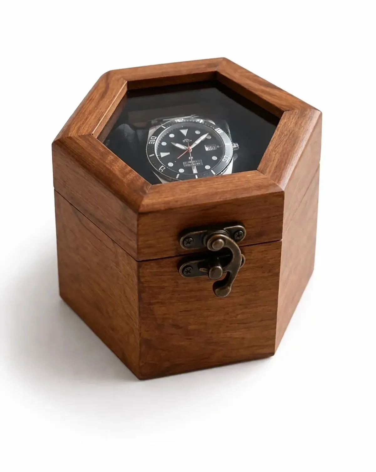 Hexagon Watch Box with Glass Lid — Handmade_Wooden_Hexagon_Watch_Box_with_Glass_Lid___Premium_Single_Watch_Storage_Case___Luxury_Gift_Box_PZBMIJXVEZ_2026-07-22_3.webp
