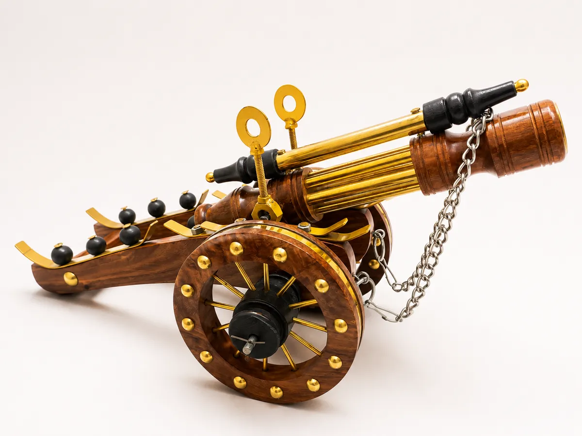 Vintage Royal Folding Cannon Showpiece — Handcrafted_Wooden_Vintage_Royal_Folding_Cannon_Showpiece_With_Brass_Accents___Large_AXDIVAIGVV_2026-08-06_1.webp