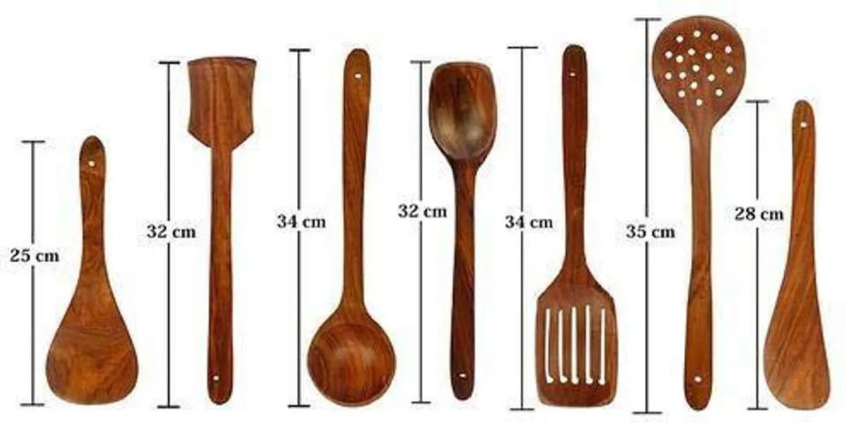 Sheesham Seven-Piece Kitchen Utensil Set — Premium_Wooden_Kitchen_Utensil_Set___7_Piece_Handcrafted_Cooking_Spoon_Set___Sheesham_Wood_-dimension.webp